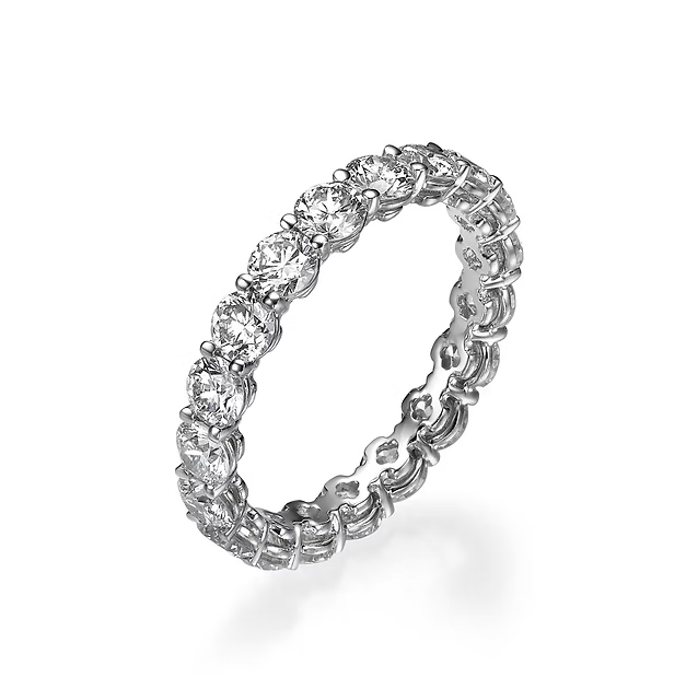 טבעת יהלומים Essentia Charm Eternity