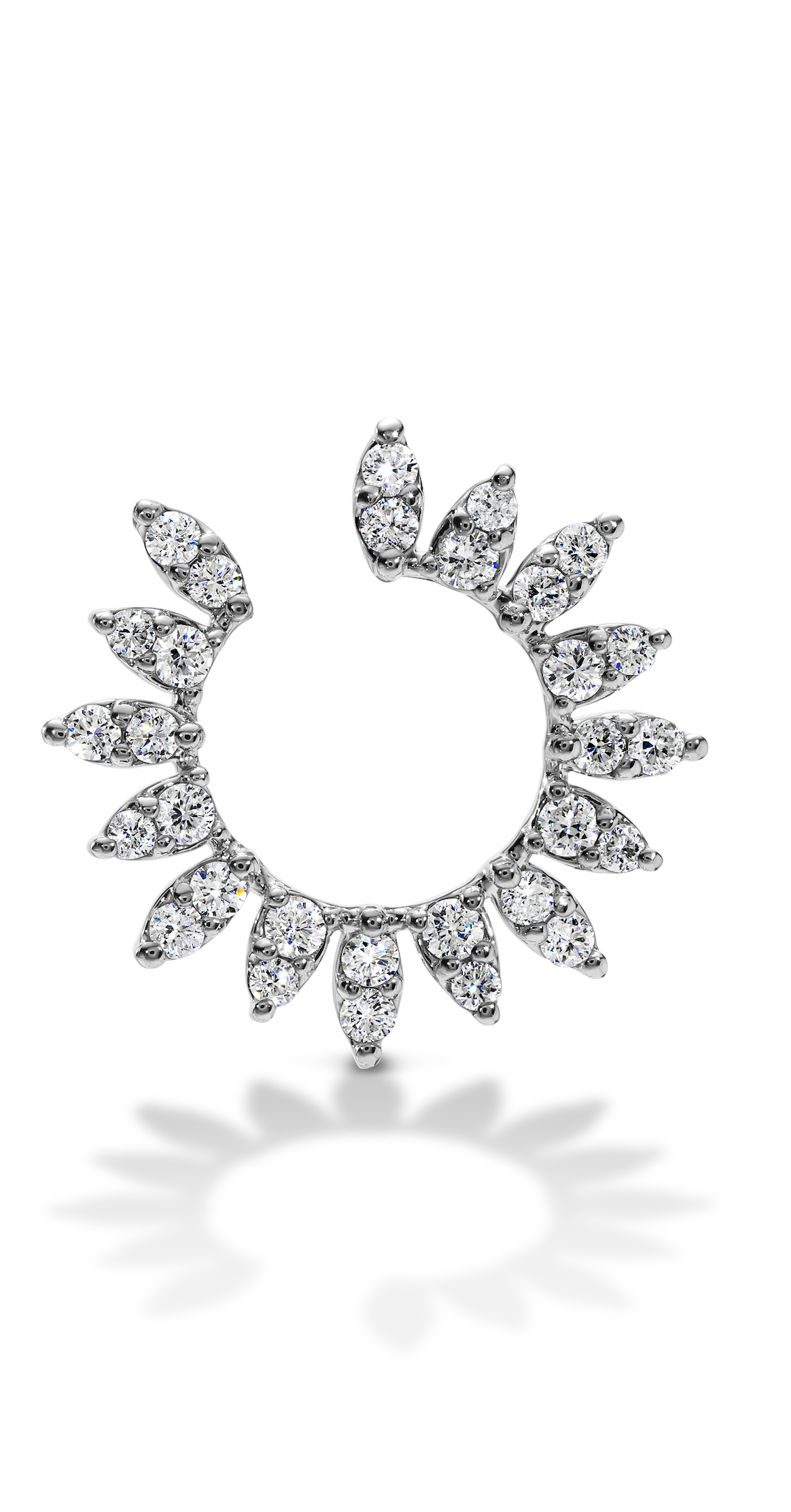 Lunar Diamond Earrings