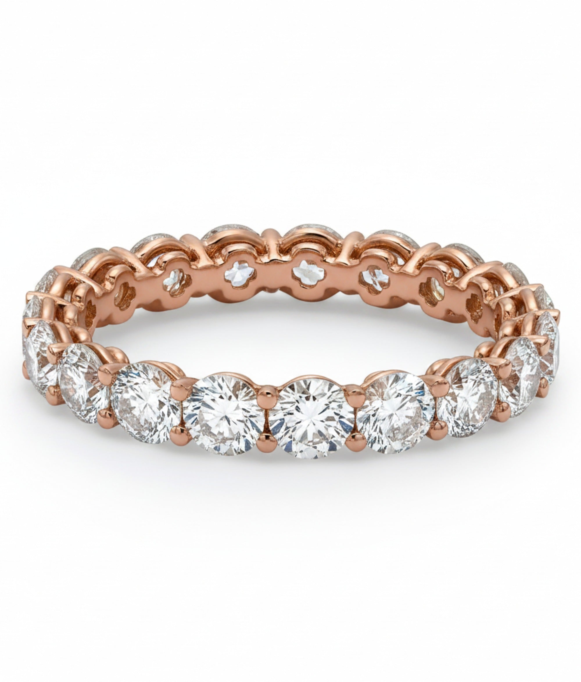טבעת יהלומים Essentia Charm Eternity