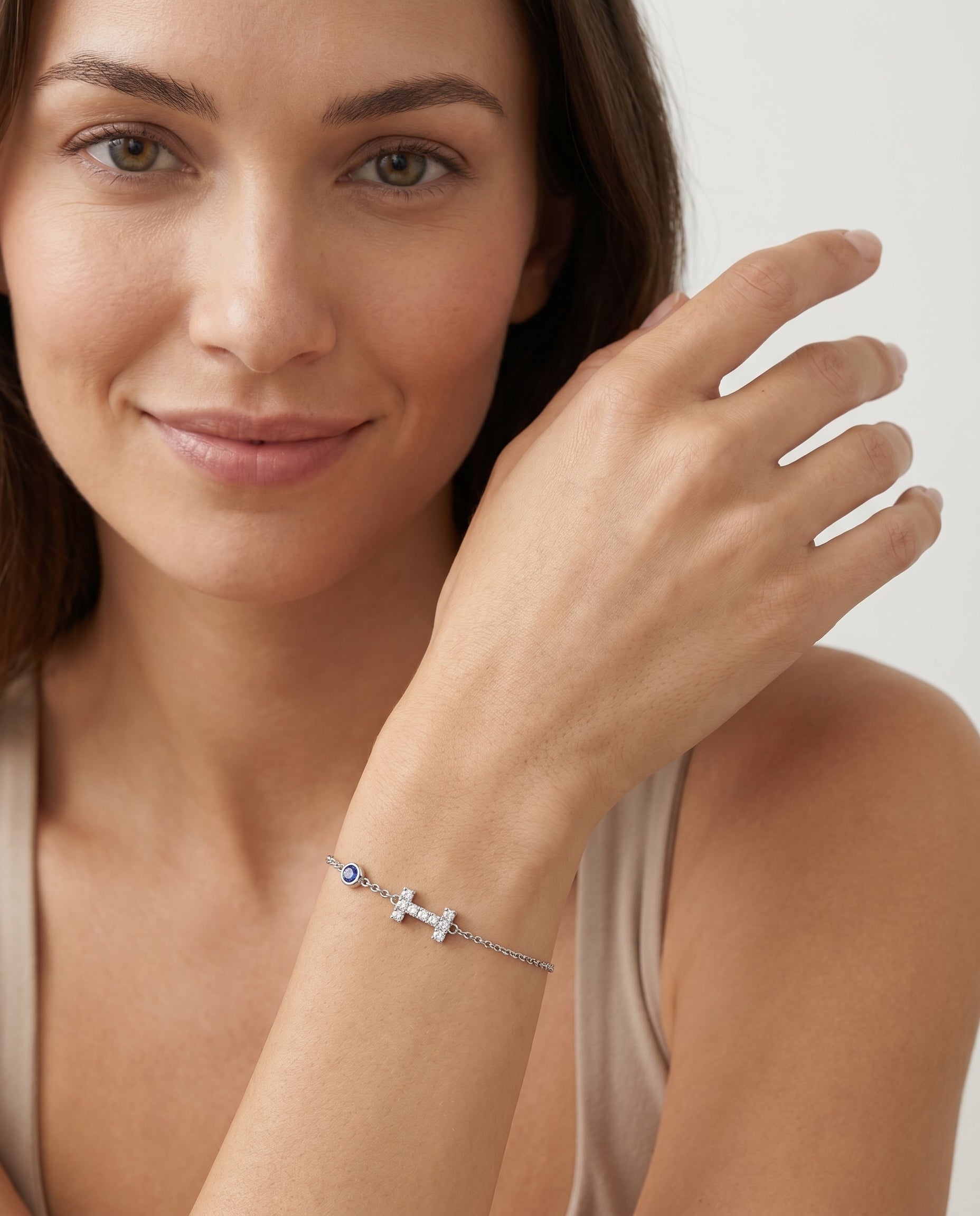 צמיד Initials Diamond & Gold