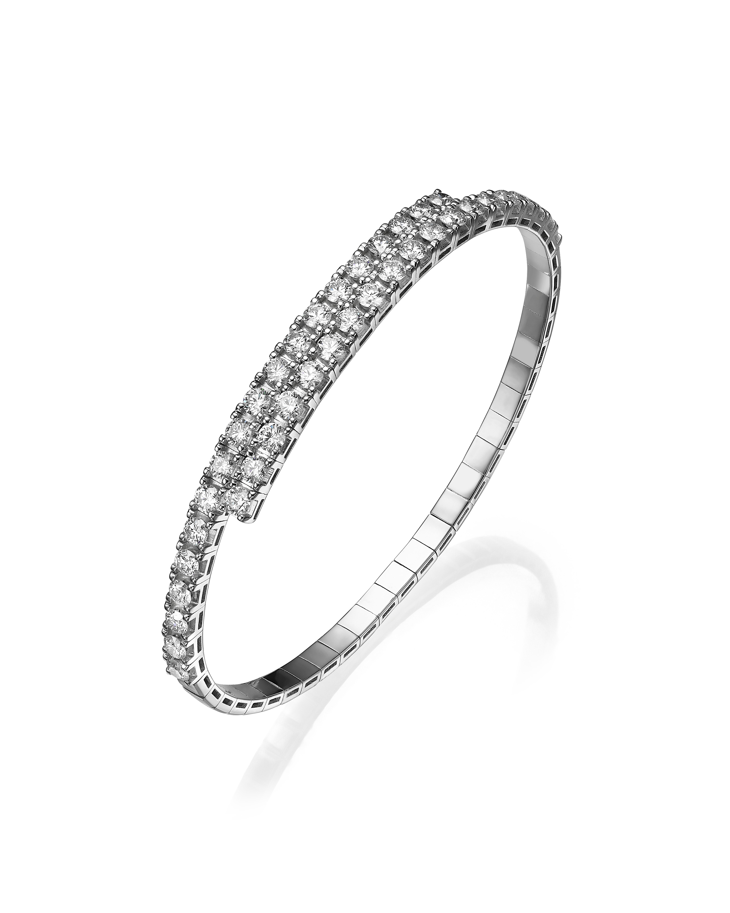 צמיד יהלומים גמיש Pirouette Charm