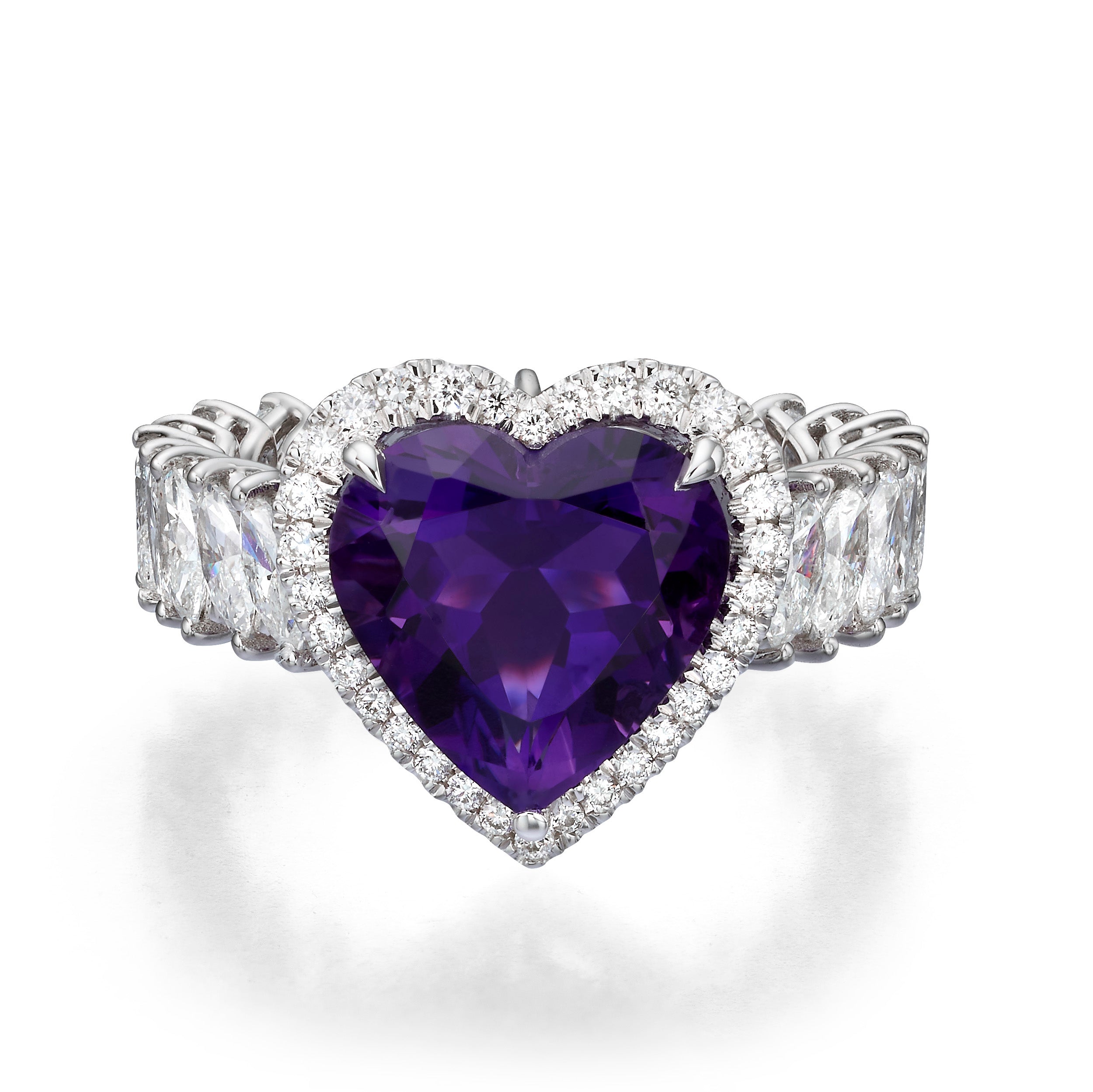 טבעת אמטיסט Colors of Love Purple
