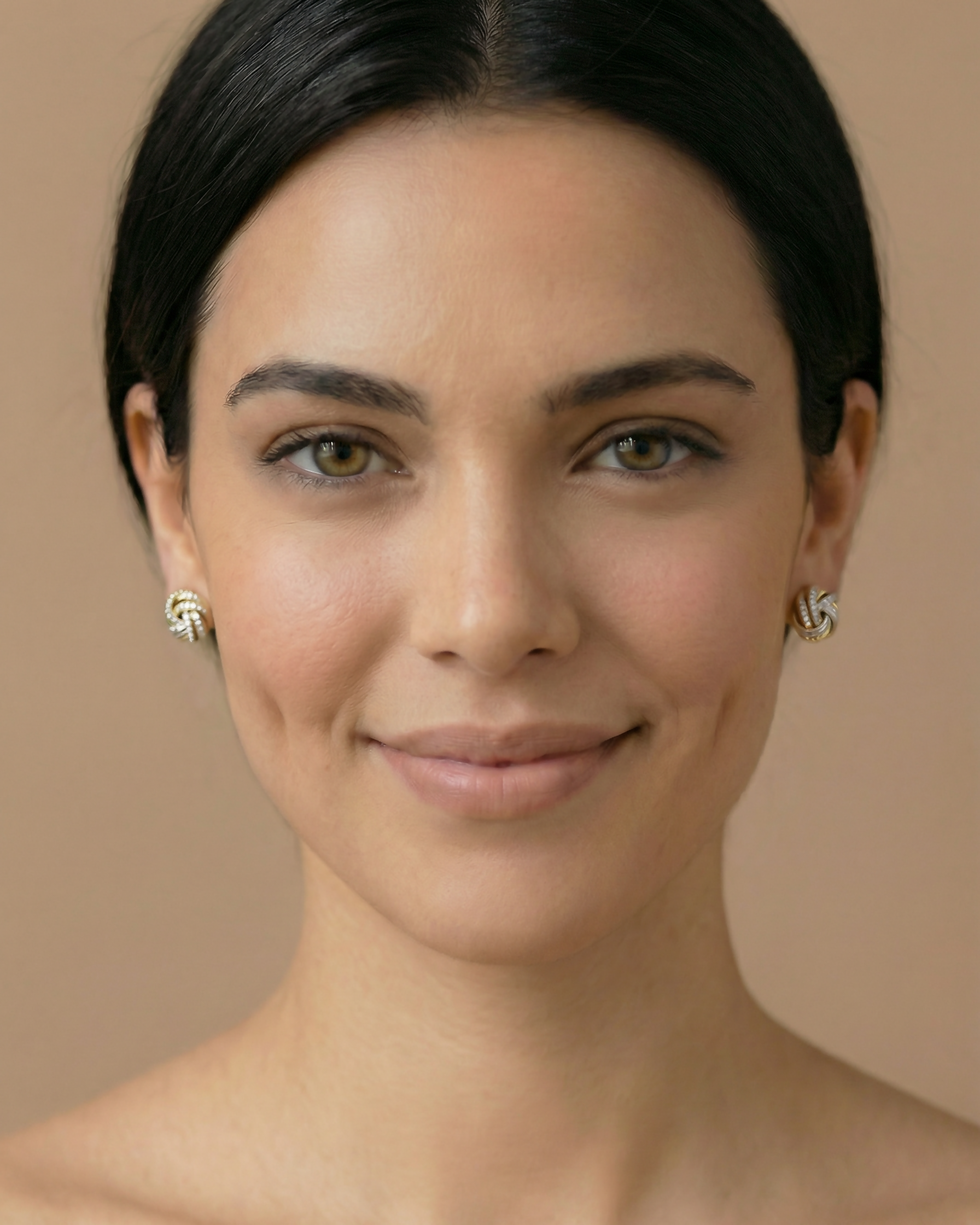 Basket Diamond Earrings