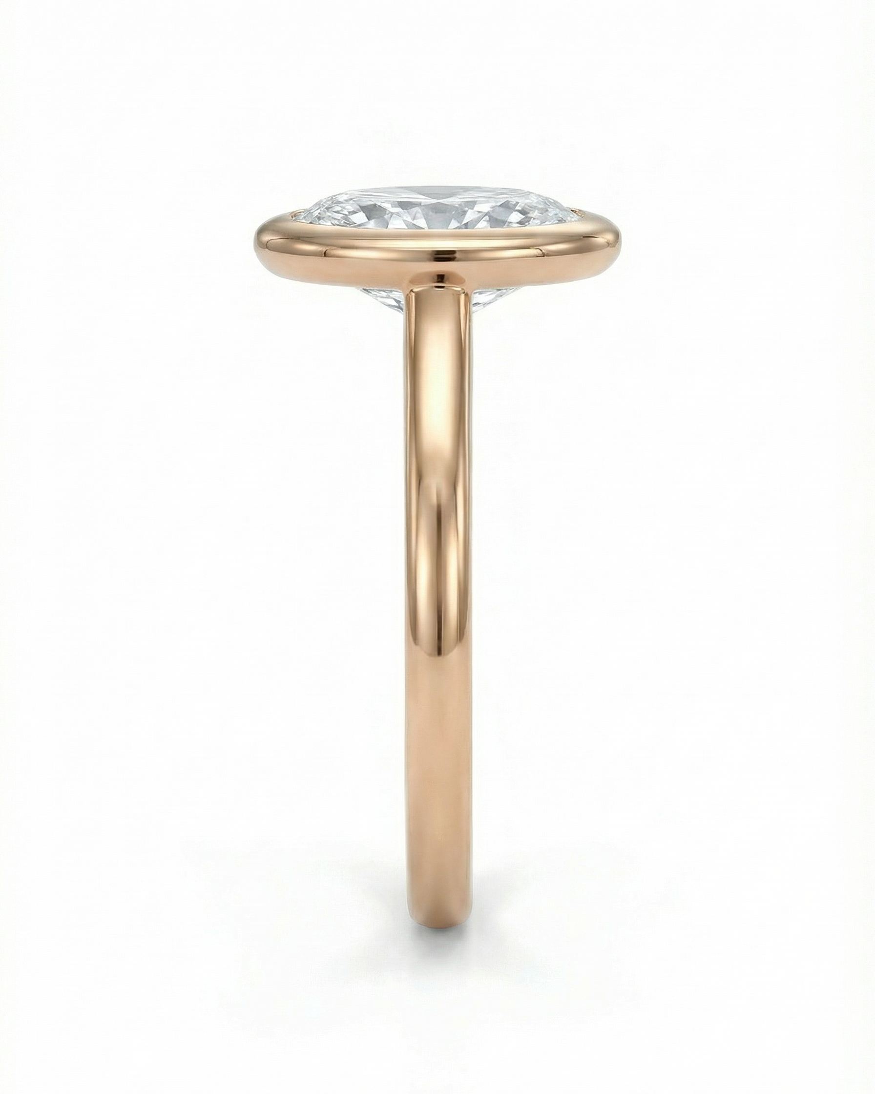 Grande Oval-shaped Diamond Solitaire