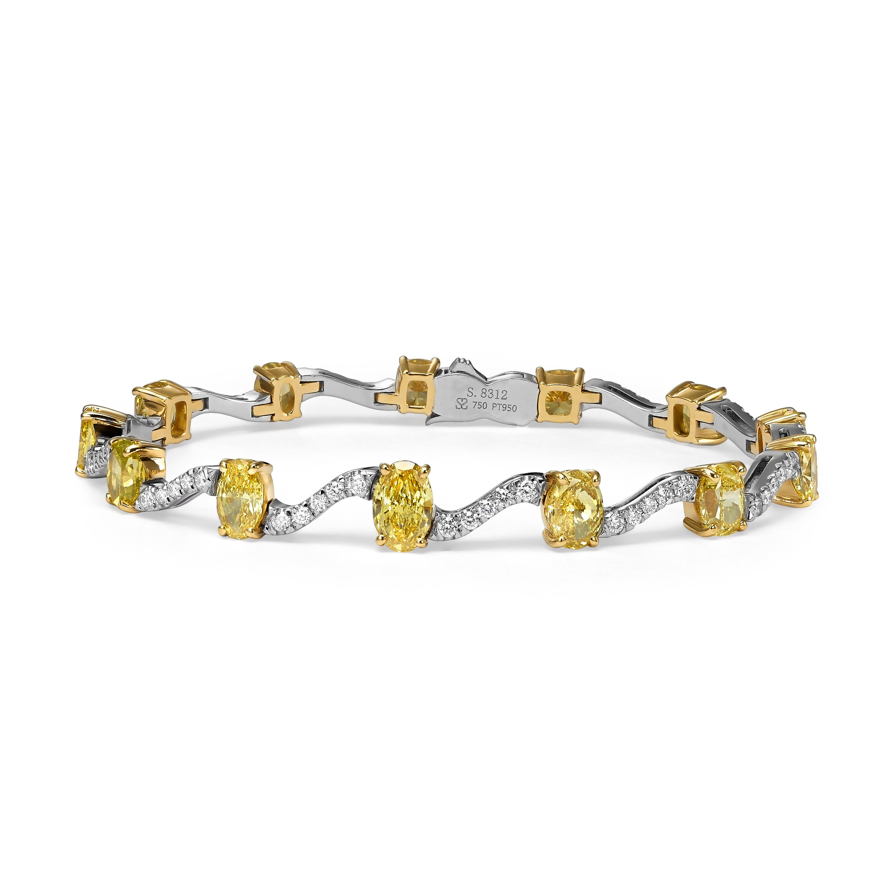 צמיד יהלומים Colors of Love Fancy Yellow