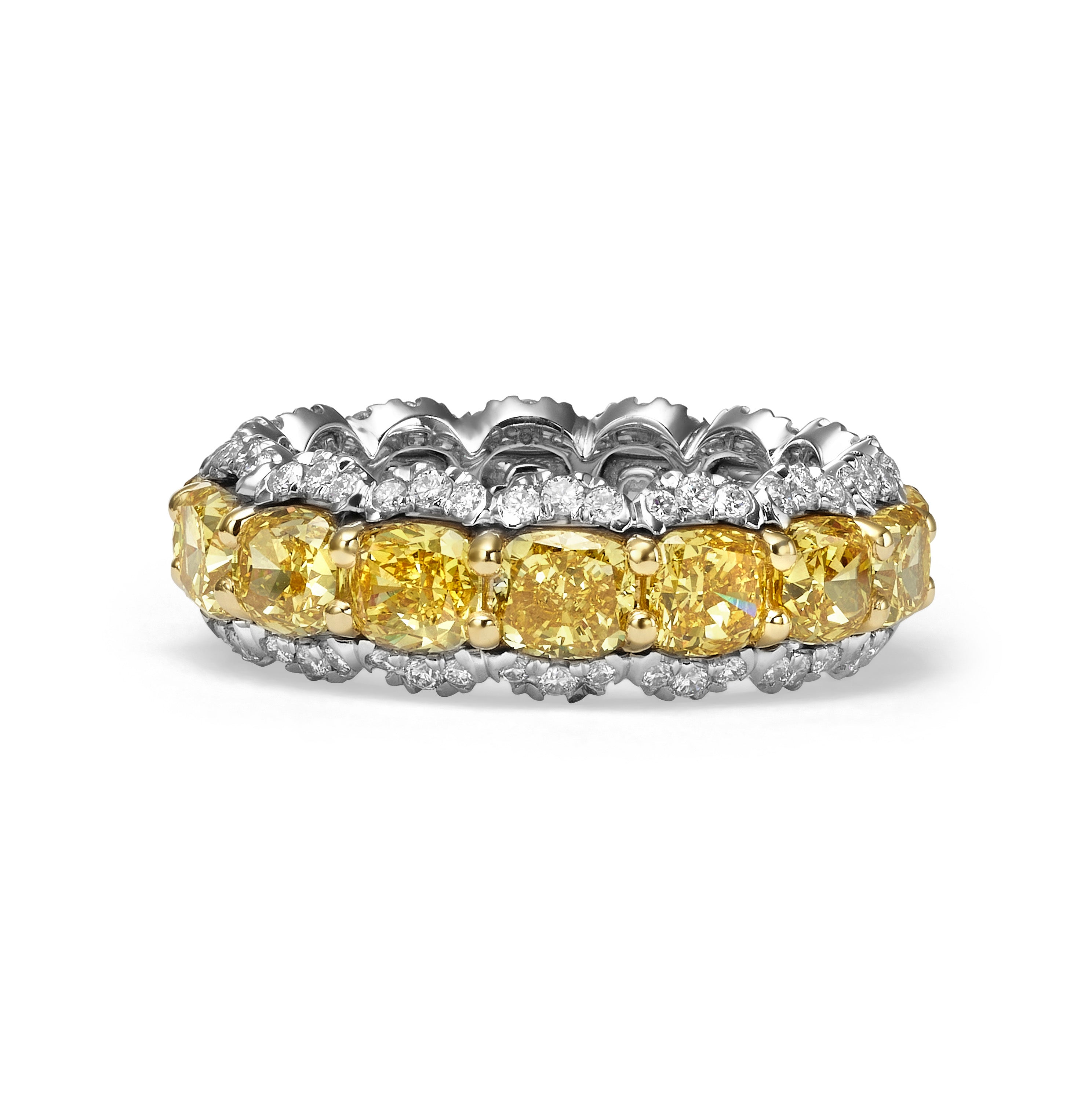 Colors of Love Intense Yellow Diamond Ring