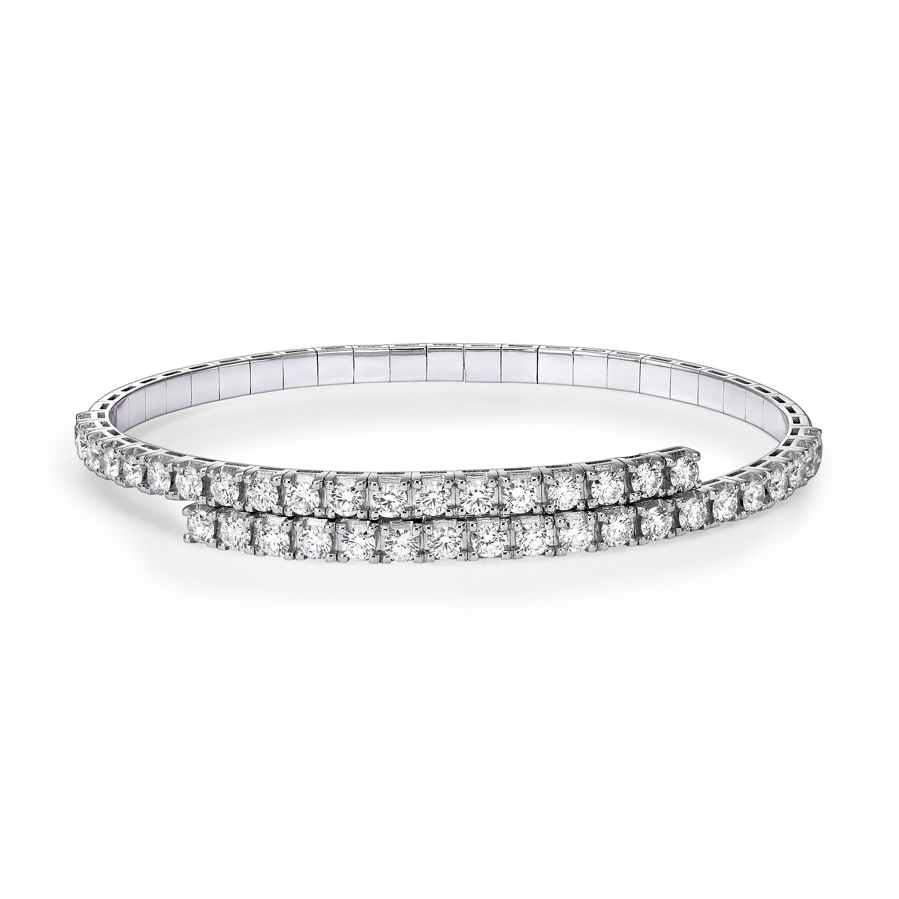 צמיד יהלומים גמיש Pirouette Charm