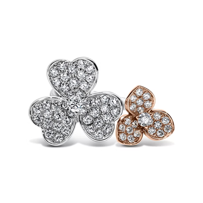 Clover Diamond Ring