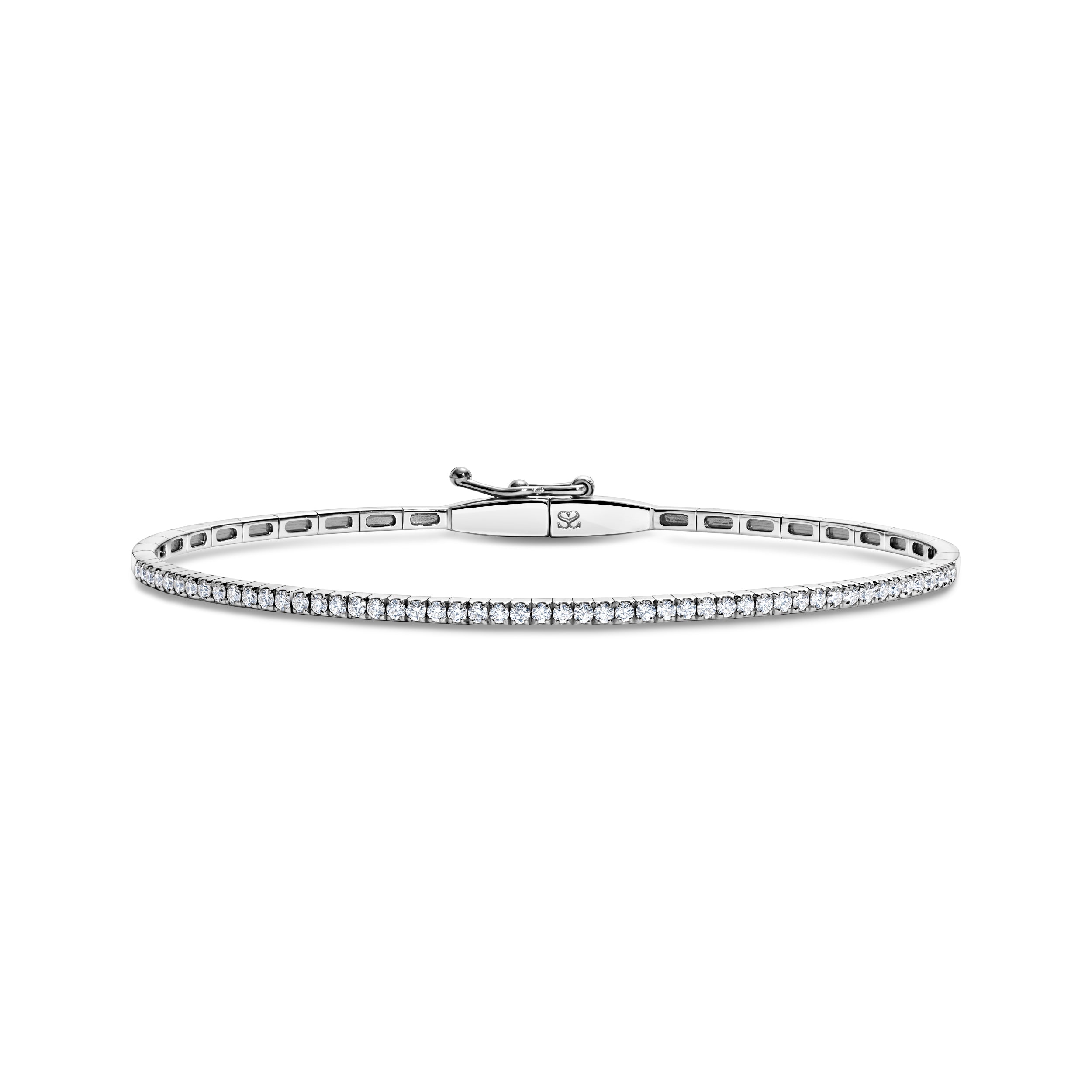 Pirouette 18k Diamond Bracelet