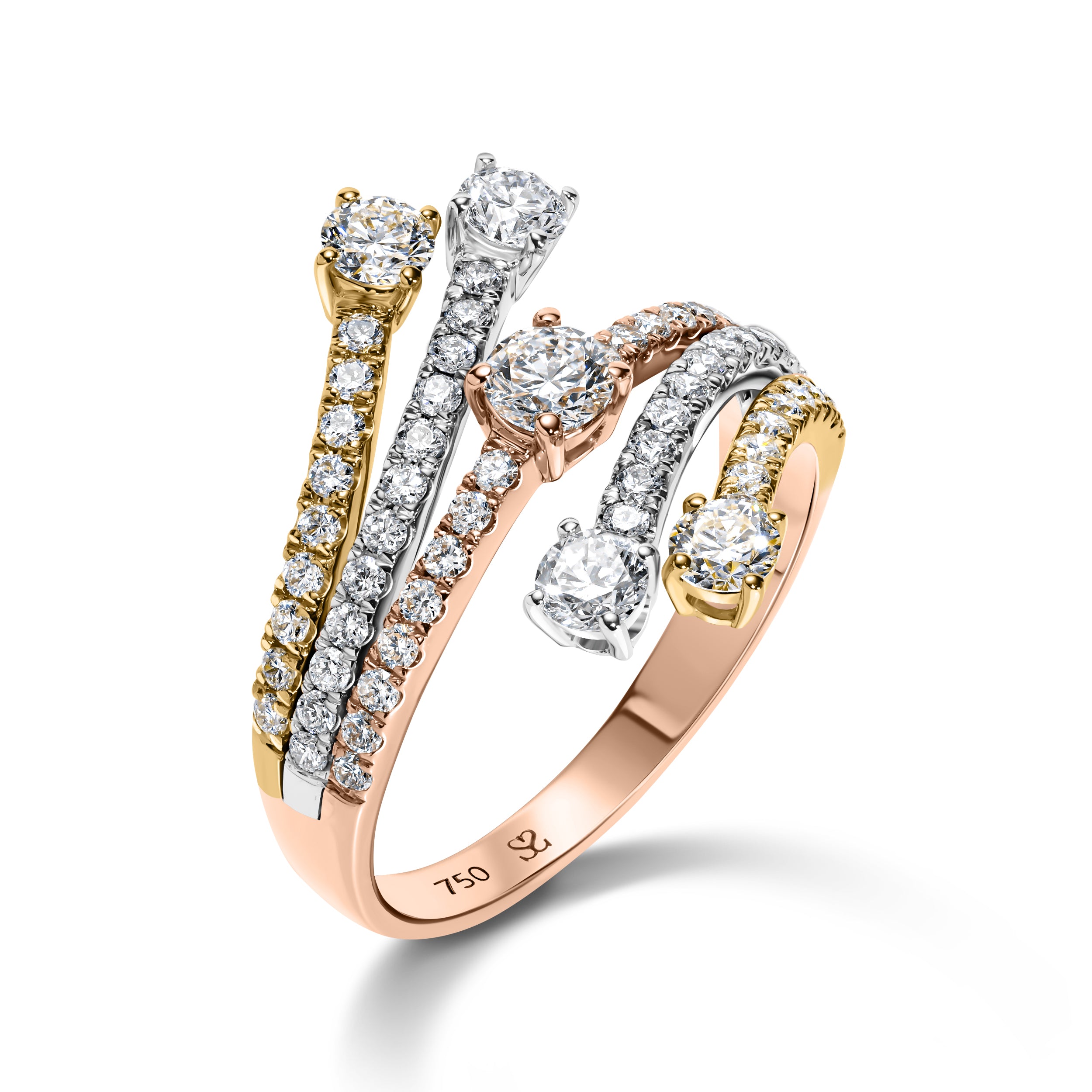 Fountain Diamond Ring
