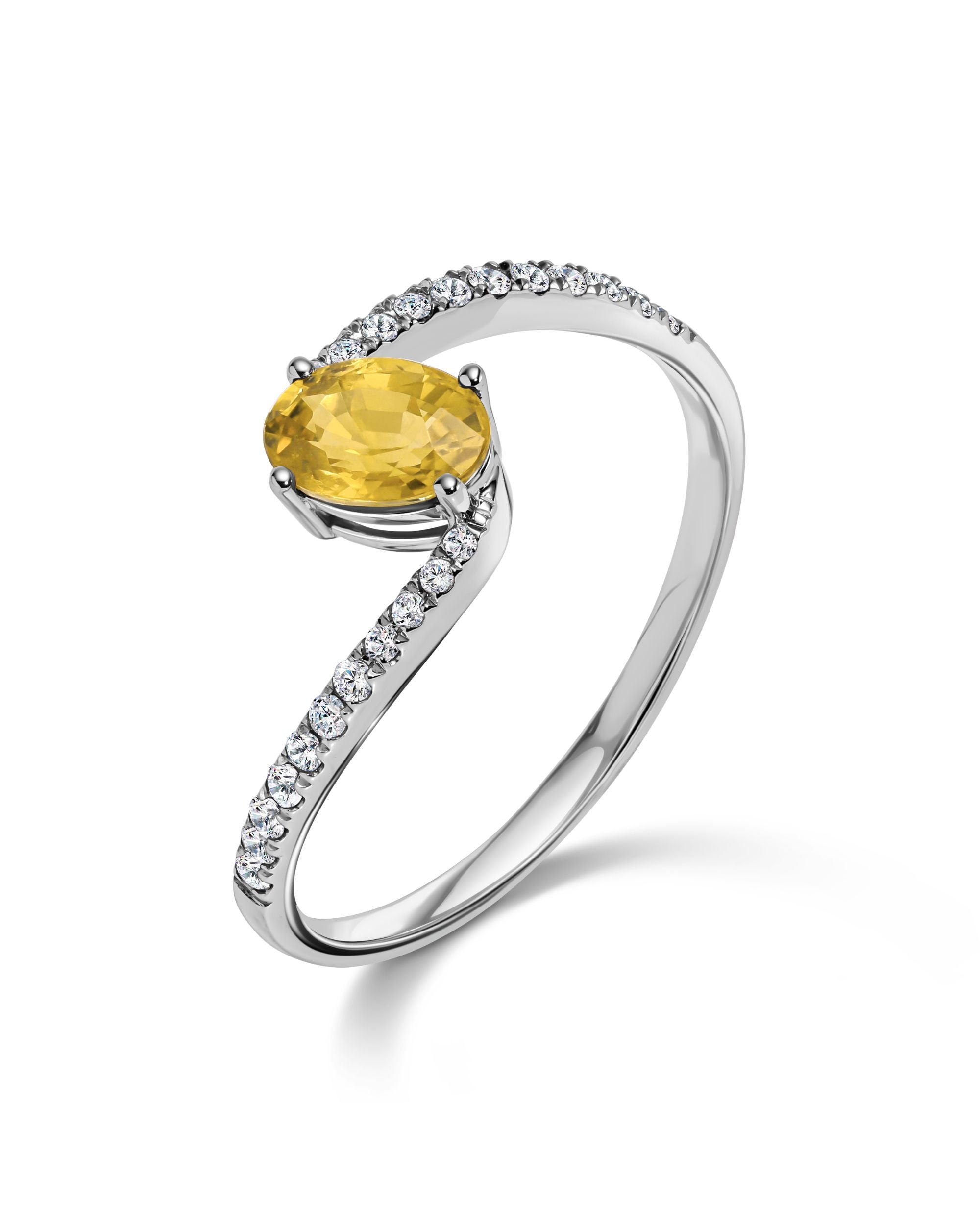Muse Pomme Yellow Diamond Ring