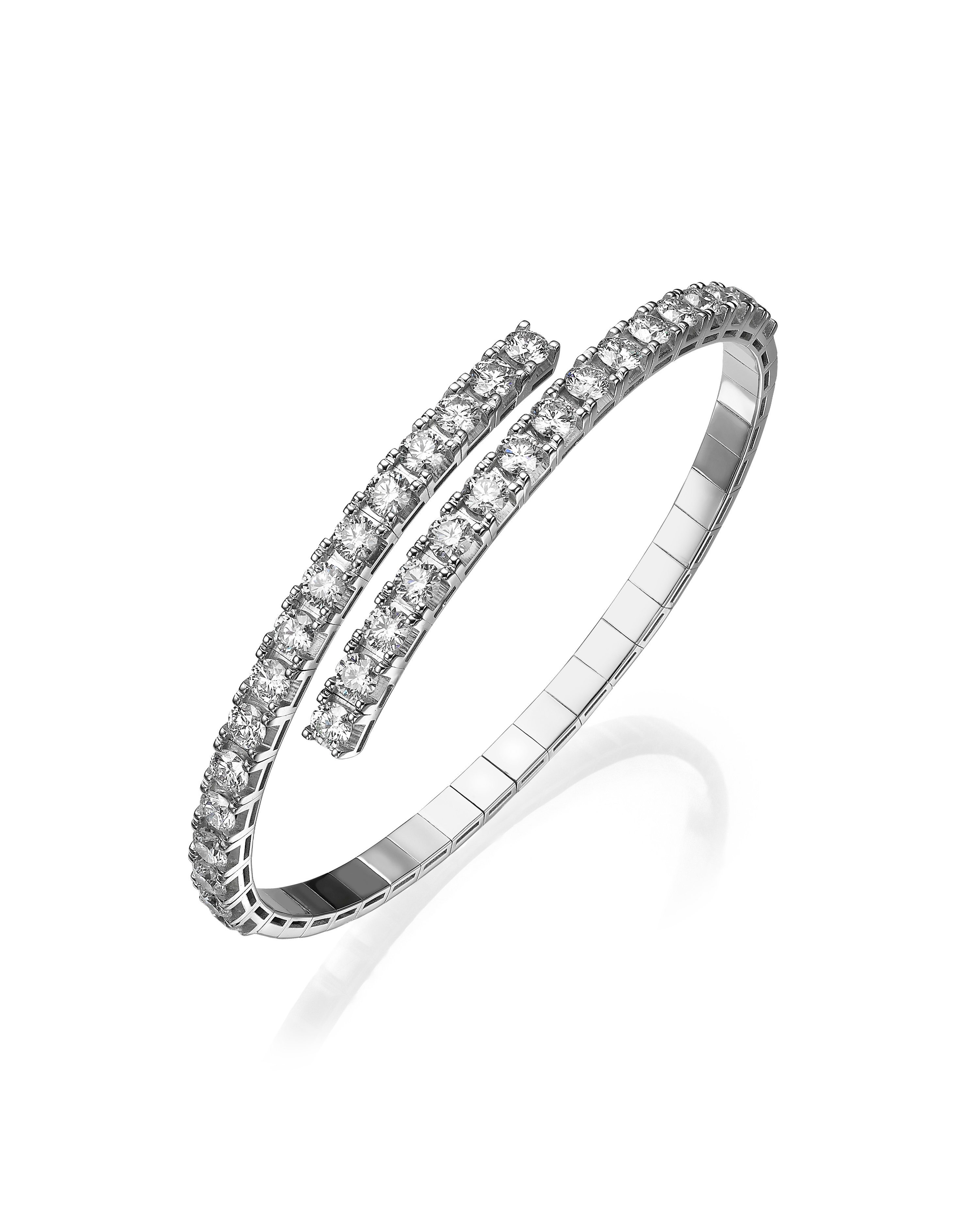 Pirouette Love 18k Gold Diamond Bracelet