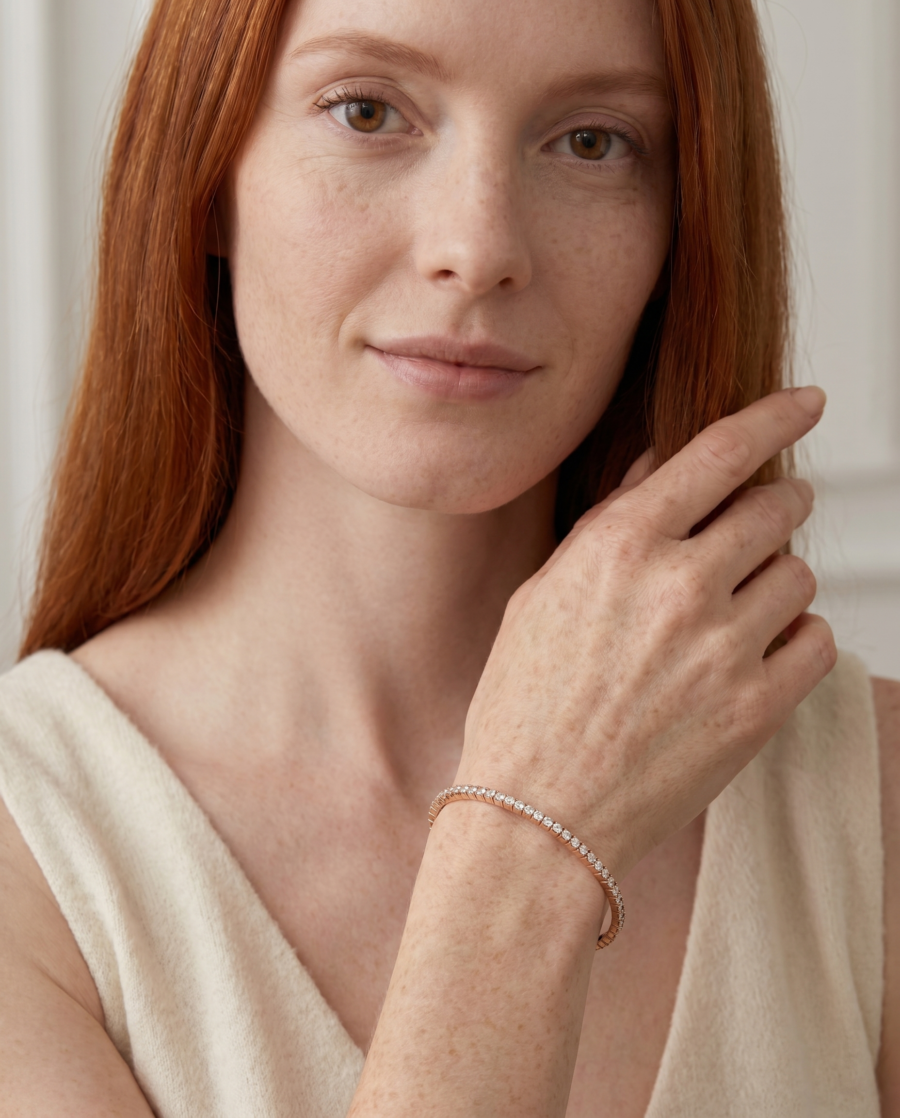 צמיד יהלומים Pirouette 18k