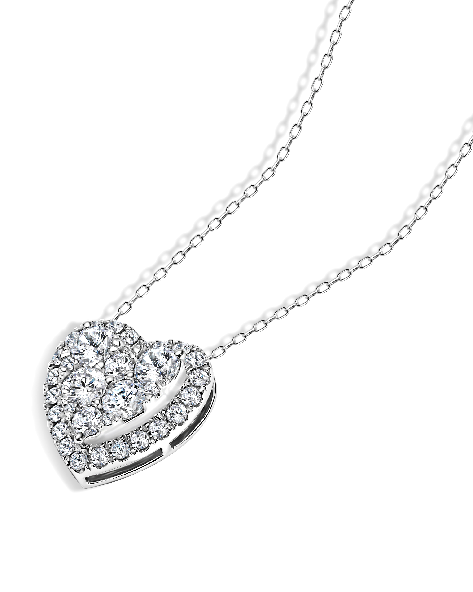 Splendor Heart Diamond Pendant