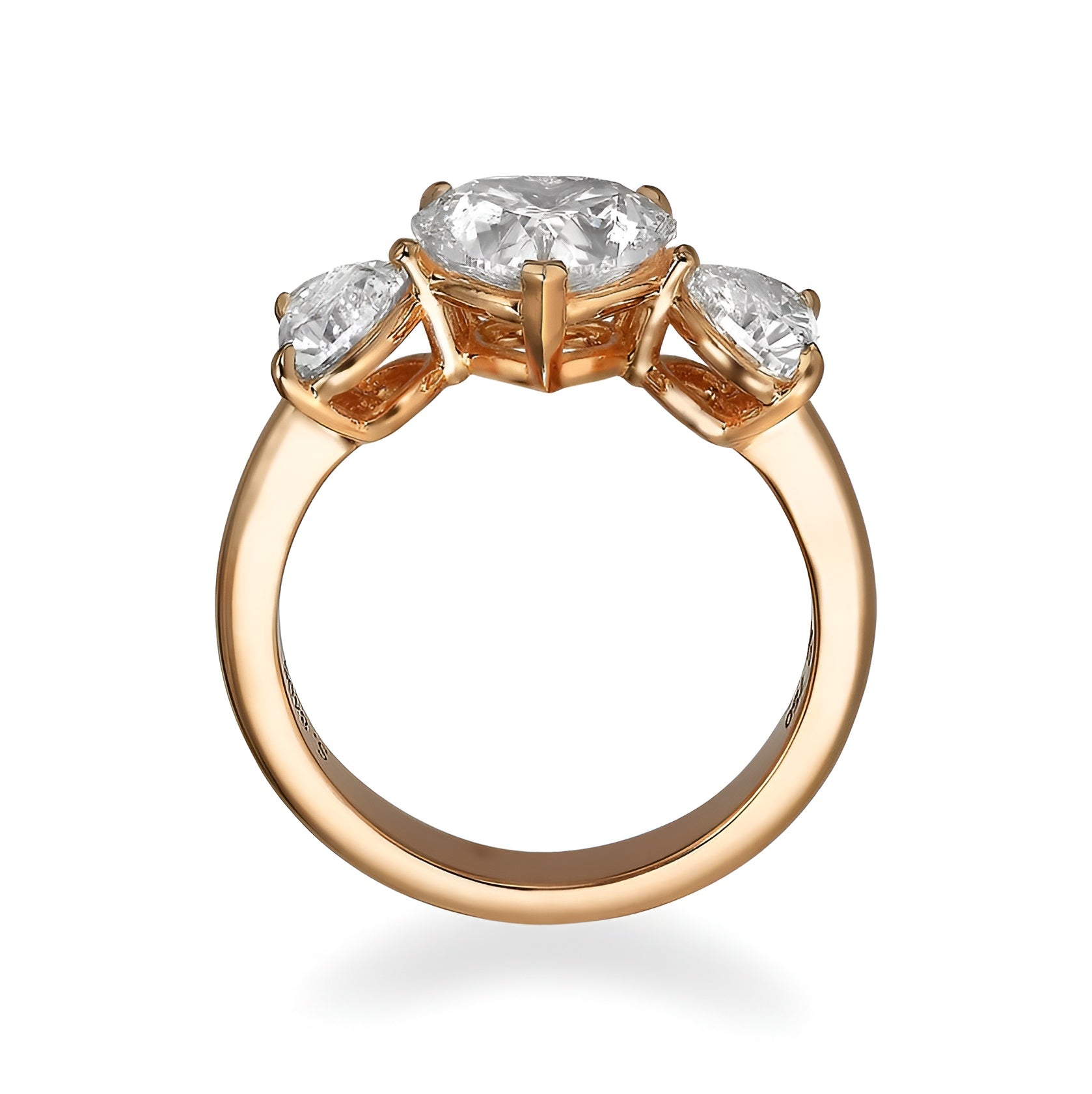 טבעת PureHeart 3 Diamond Ring