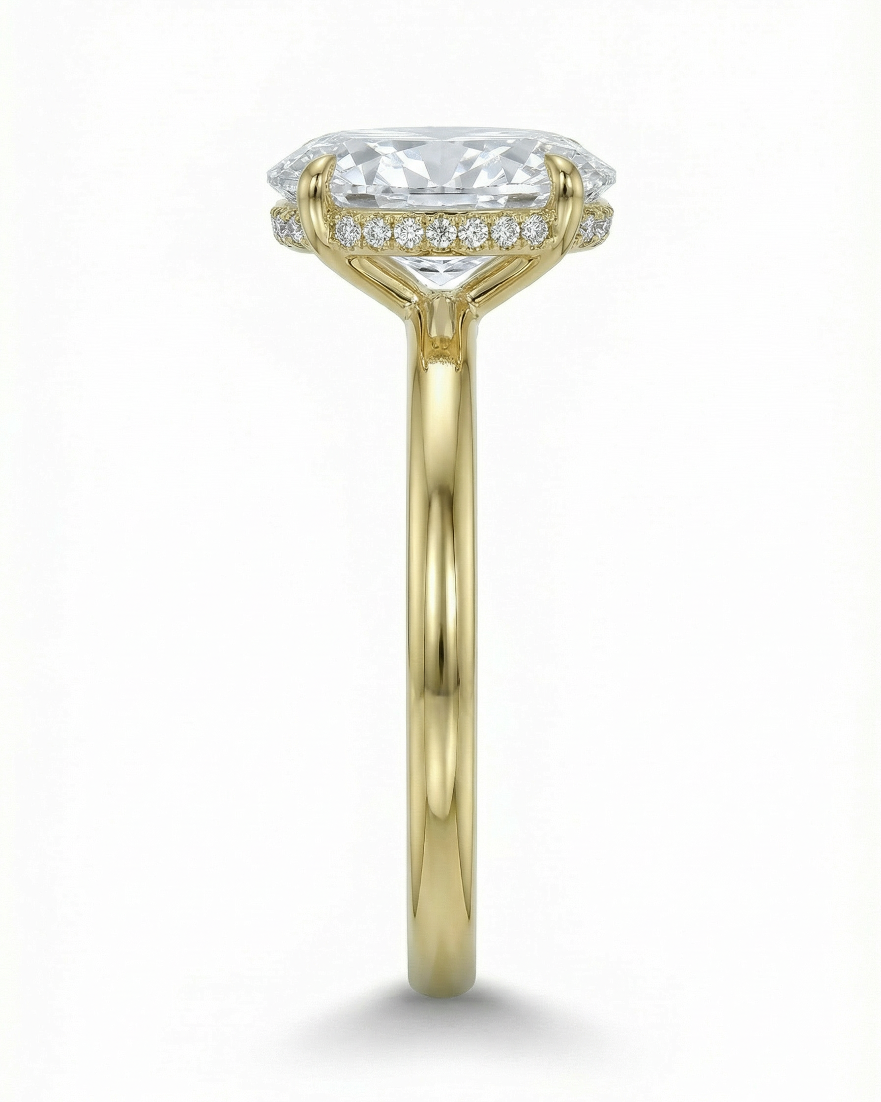 טבעת יהלום Grande Light Oval-shaped